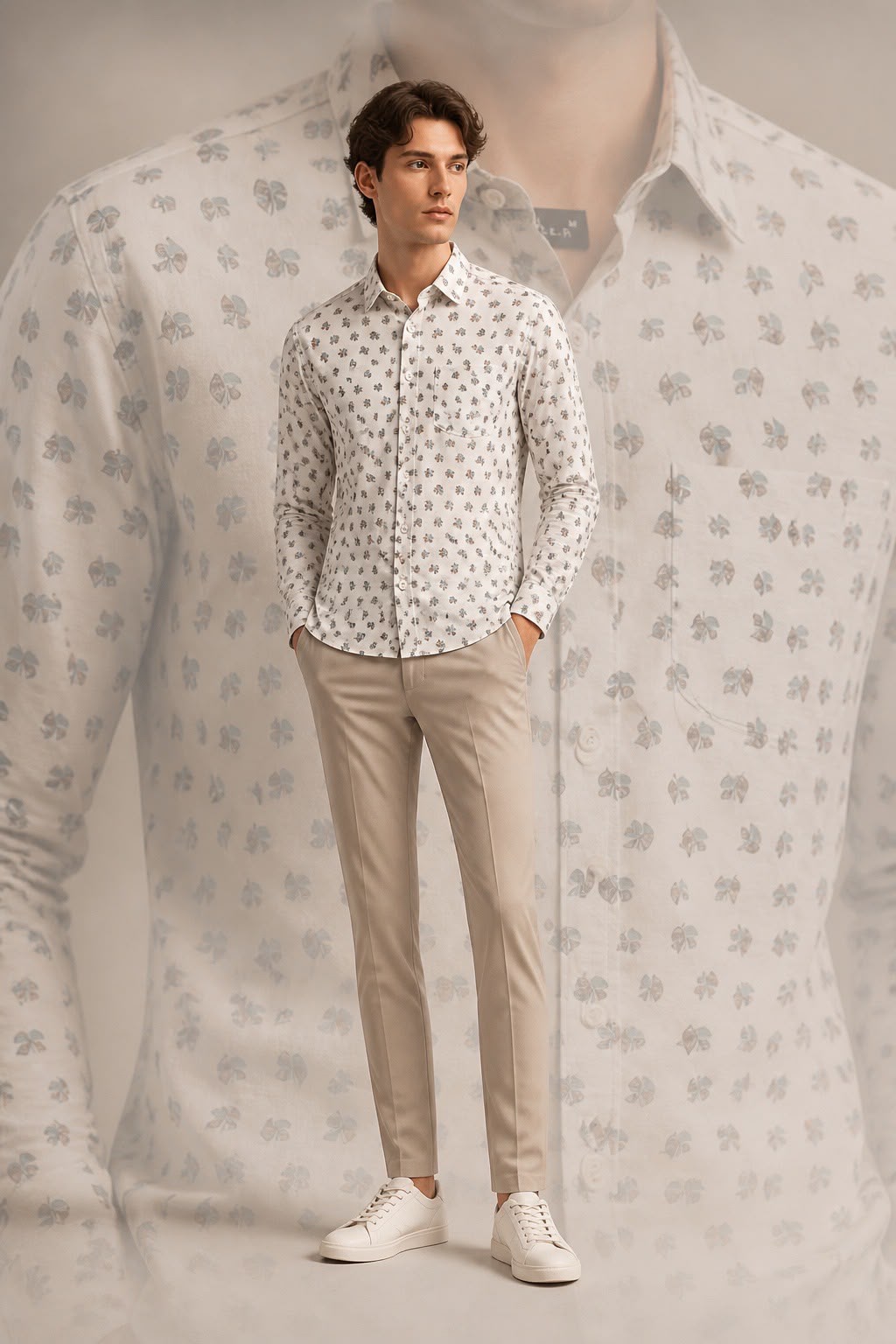 Antler Ivory Bloom Print Shirt