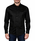 Antler Men’s Full Sleeve Shirt – Plain Black