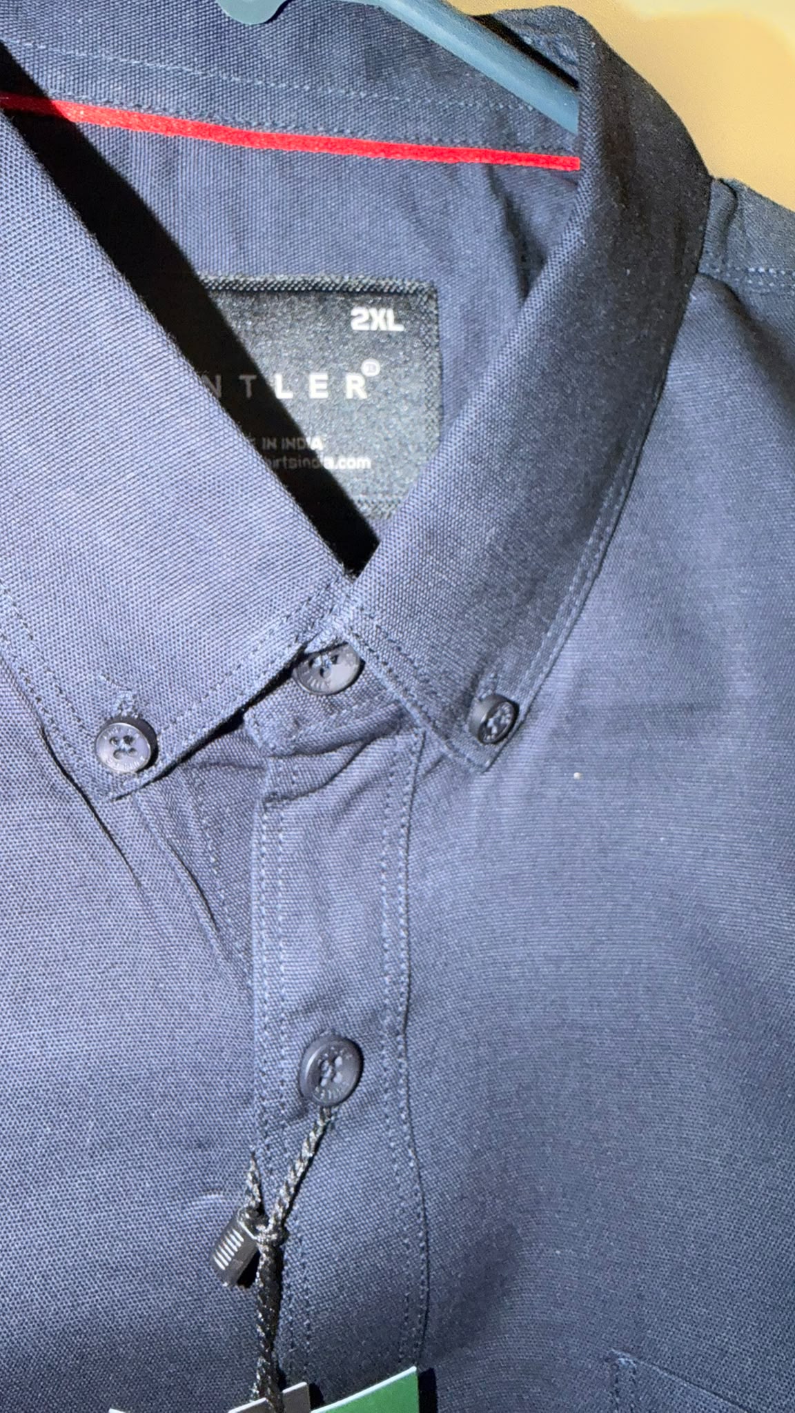 Antler Midnight Navy Button-Down Shirt