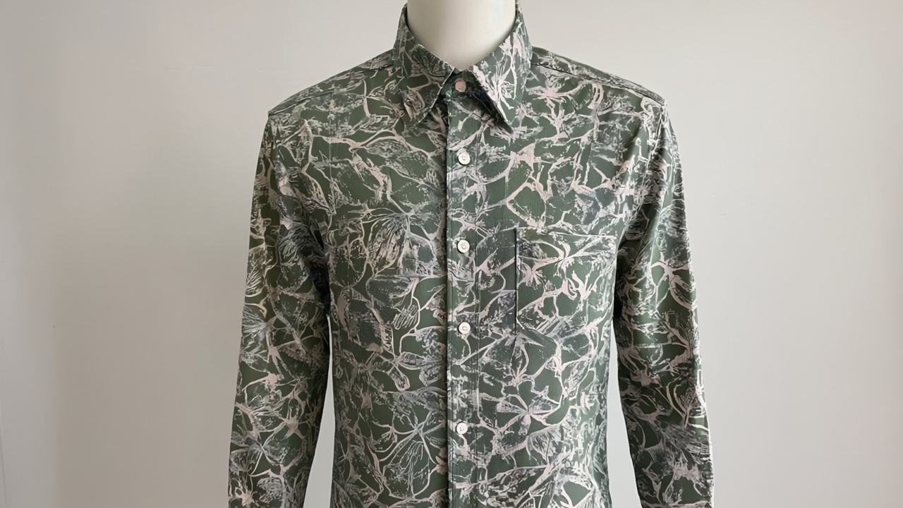 Antler Men’s Full Sleeve Cotton Printed Shirt