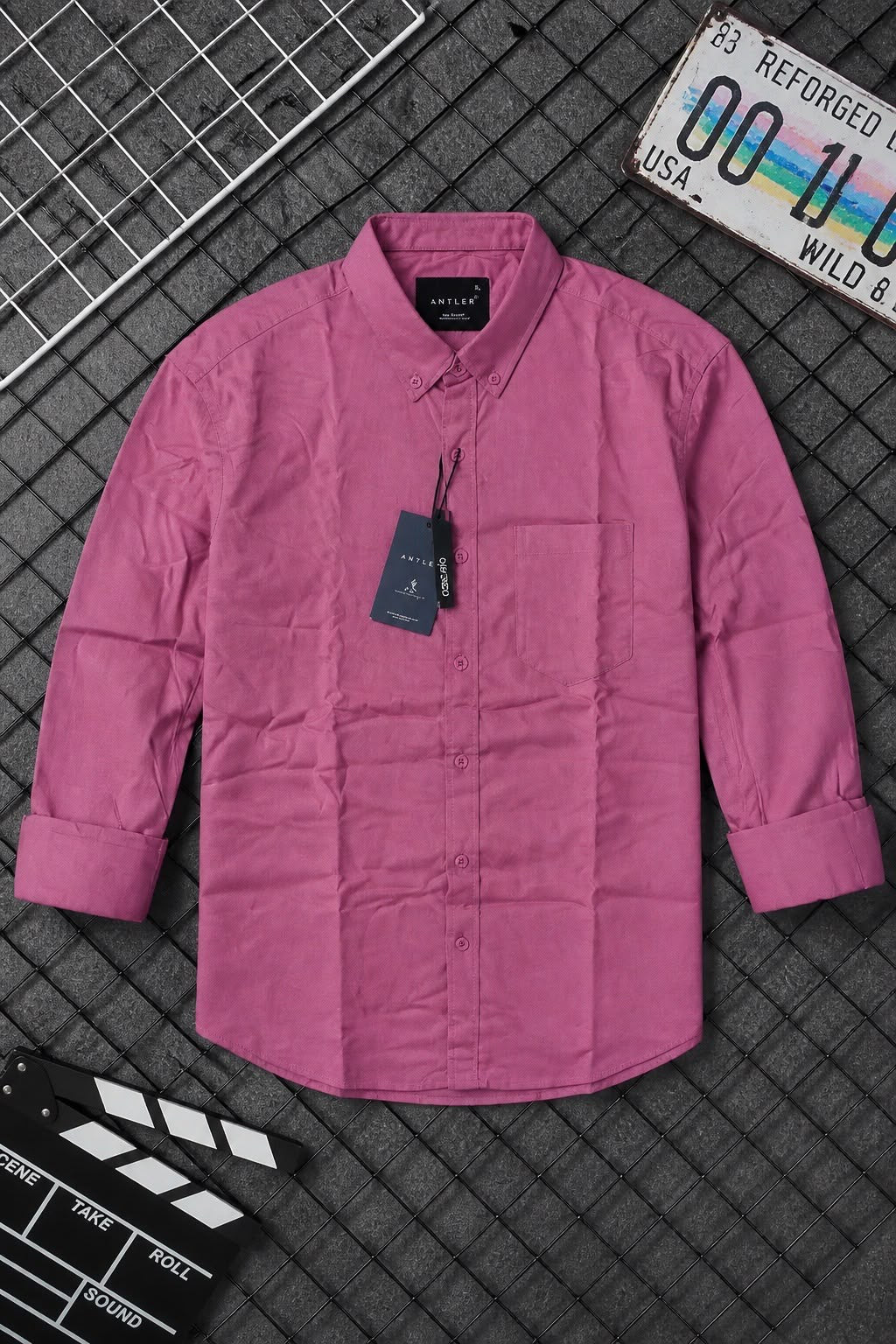 Antler Rosewood Oxford Shirt