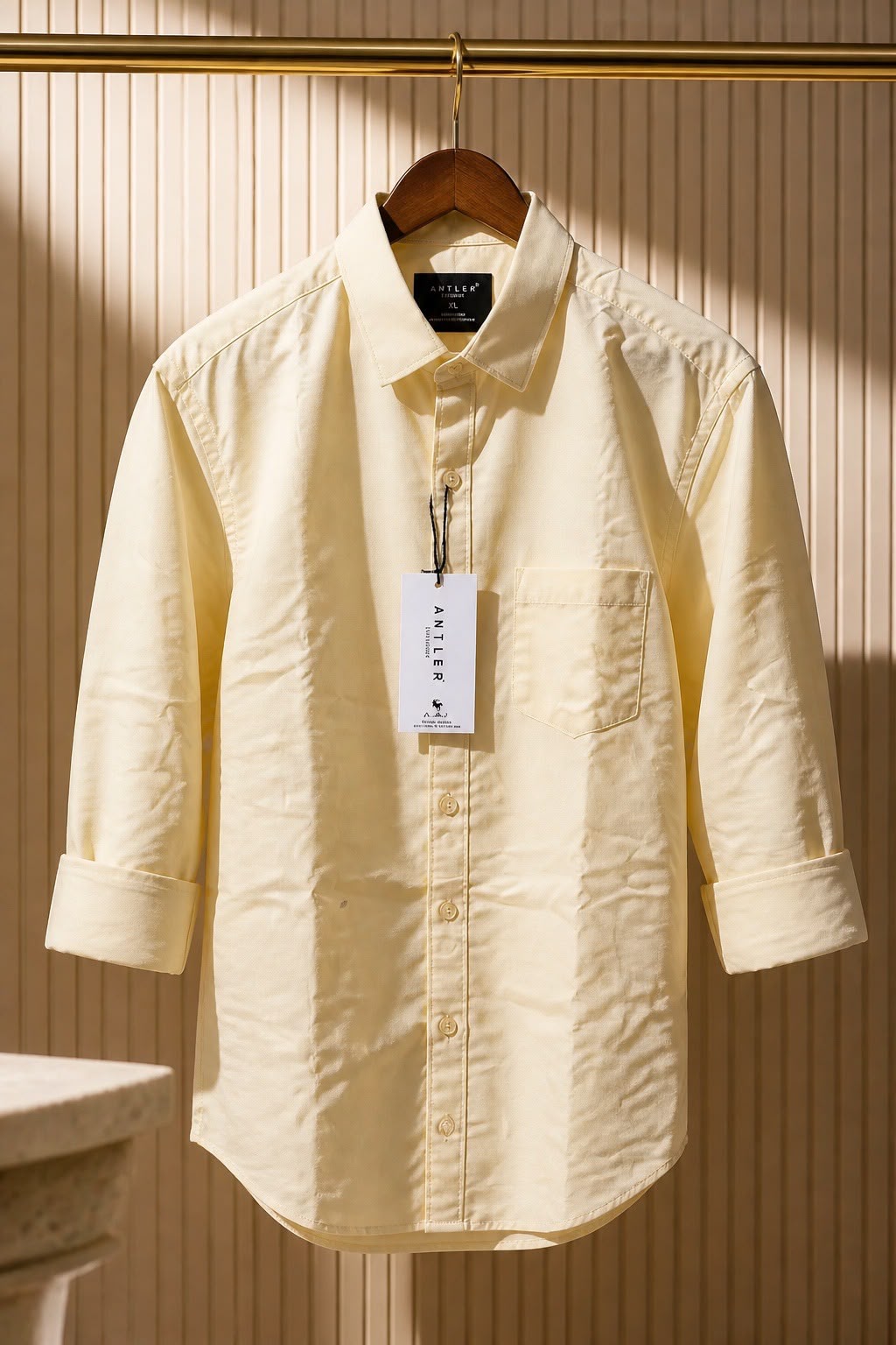 Antler Soft Cream Oxford Shirt
