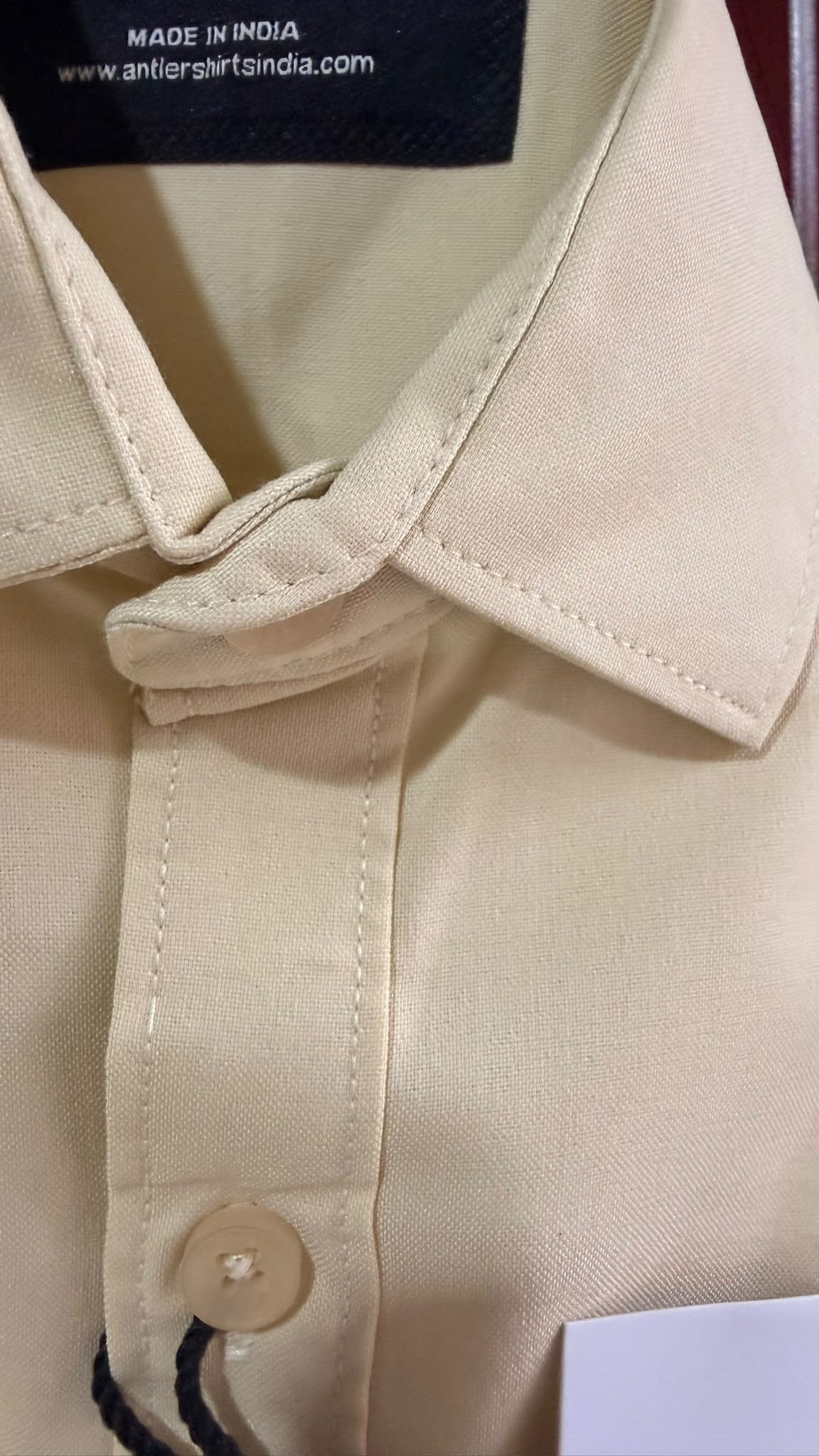 Antler Soft Cream Oxford Shirt