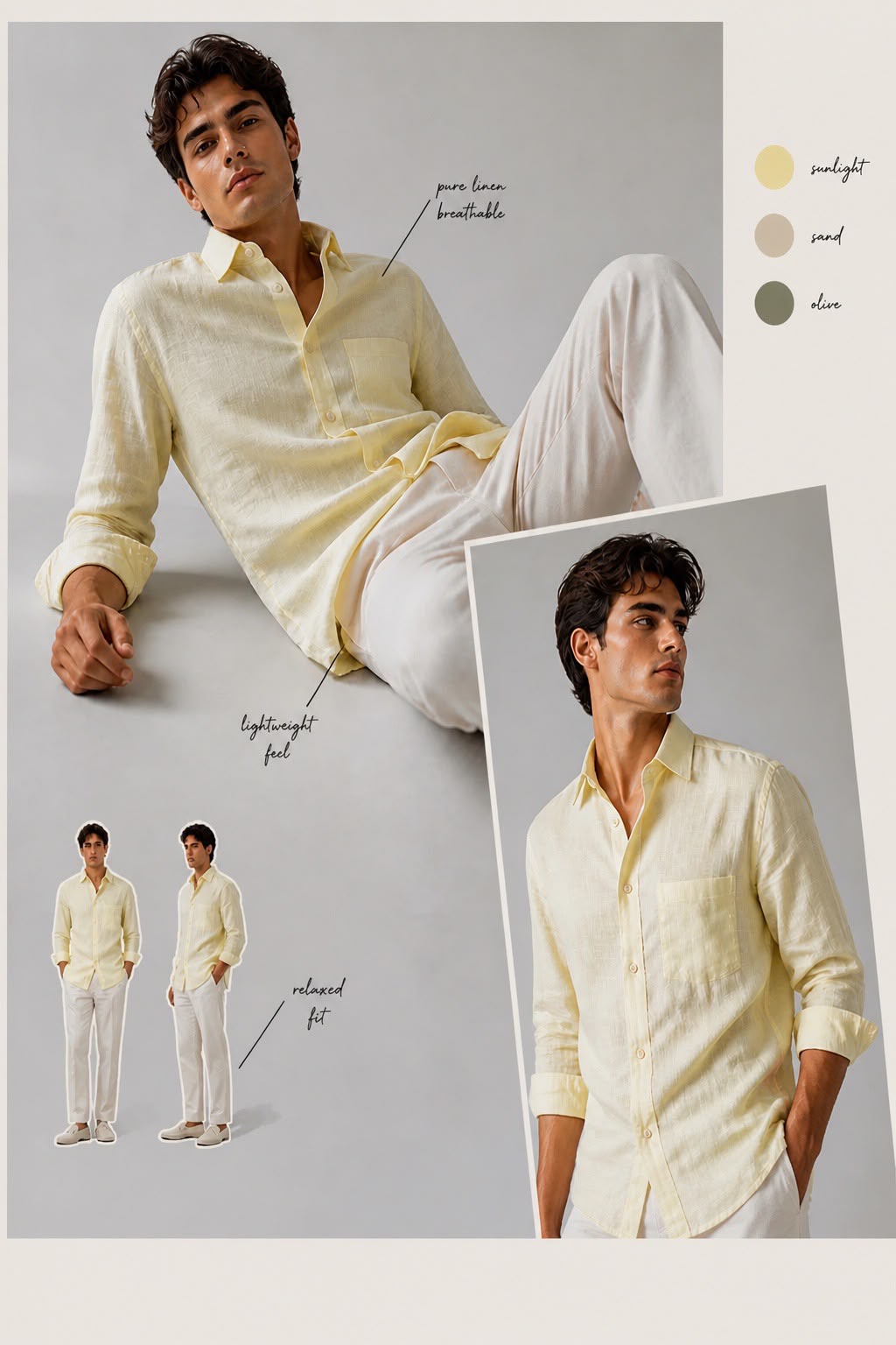 Antler Sunlight Linen Shirt
