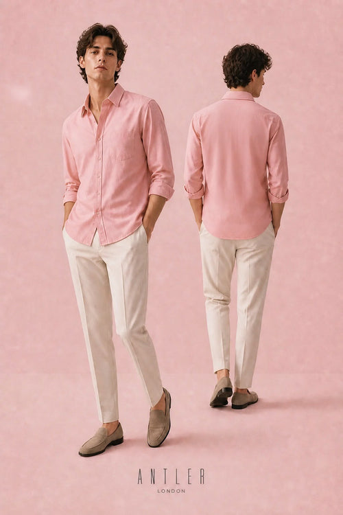 Antler Blush Oxford Shirt