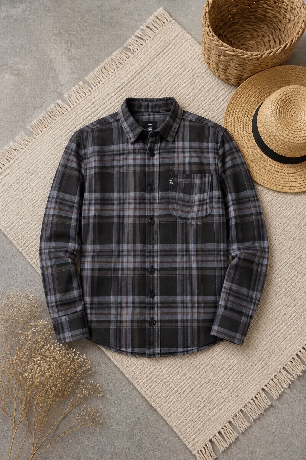 Antler Men’s Full Sleeve Cotton Shirt