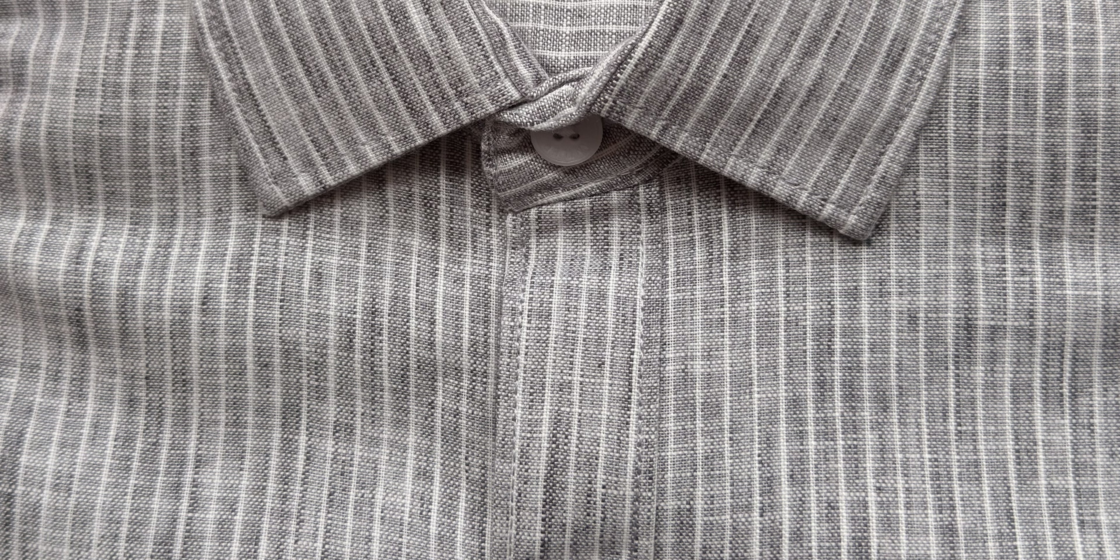 Antler Urban Stripe Full‑Sleeve Cotton Shirt