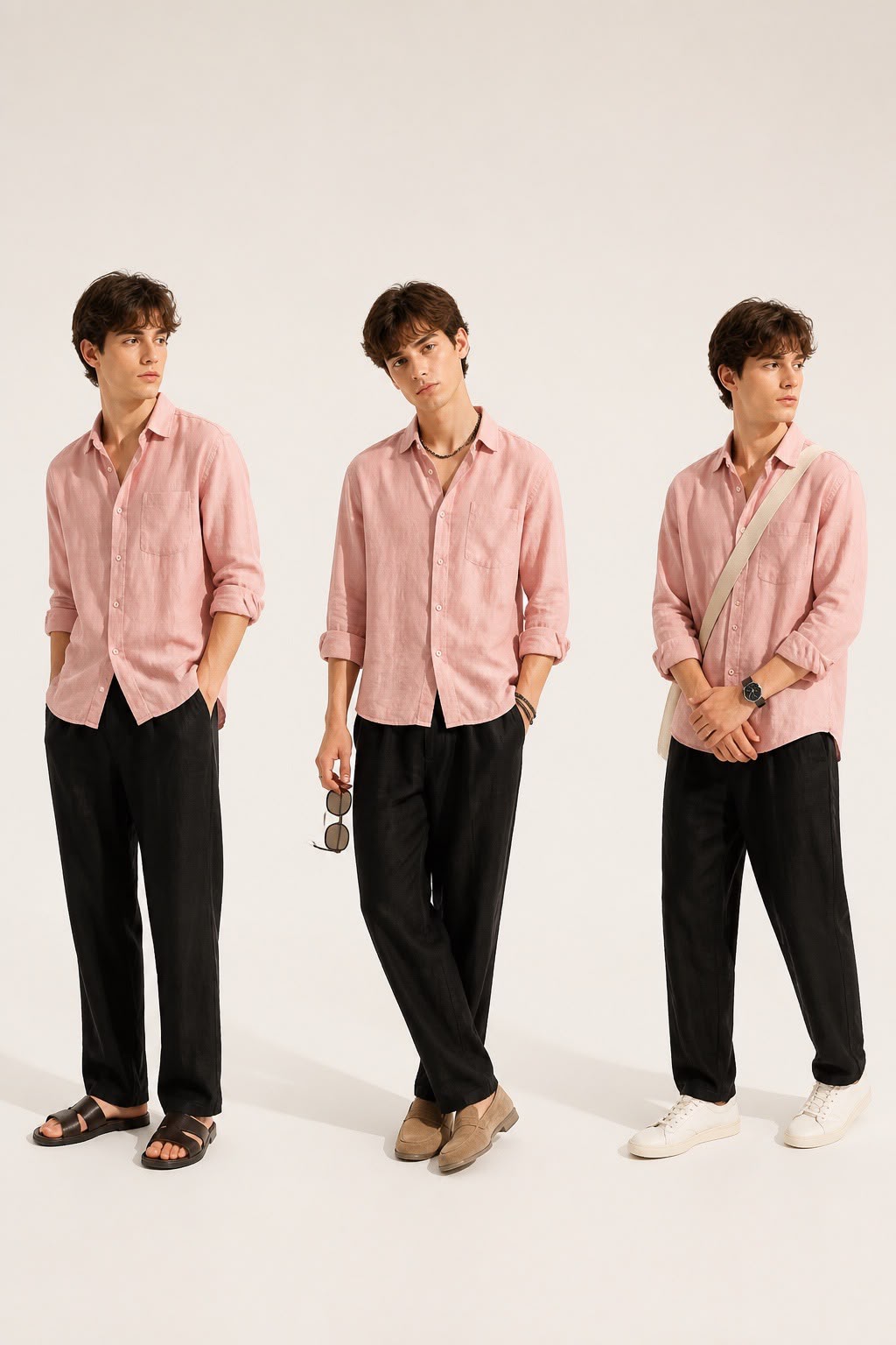 Bagoly Blush Linen Shirt