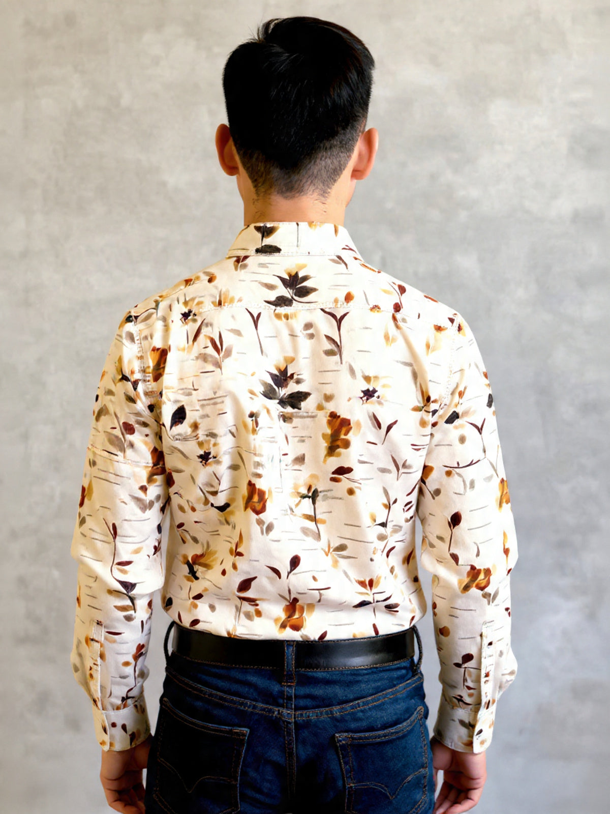 Bagoly Cream Long Sleeve Shirt