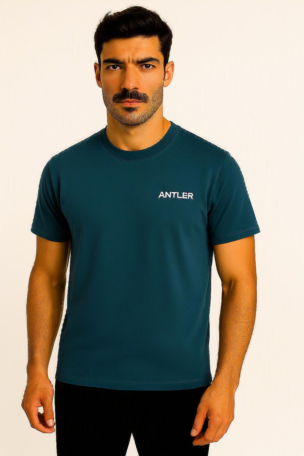 Antler Essential Cotton Tee - Half Sleeve
