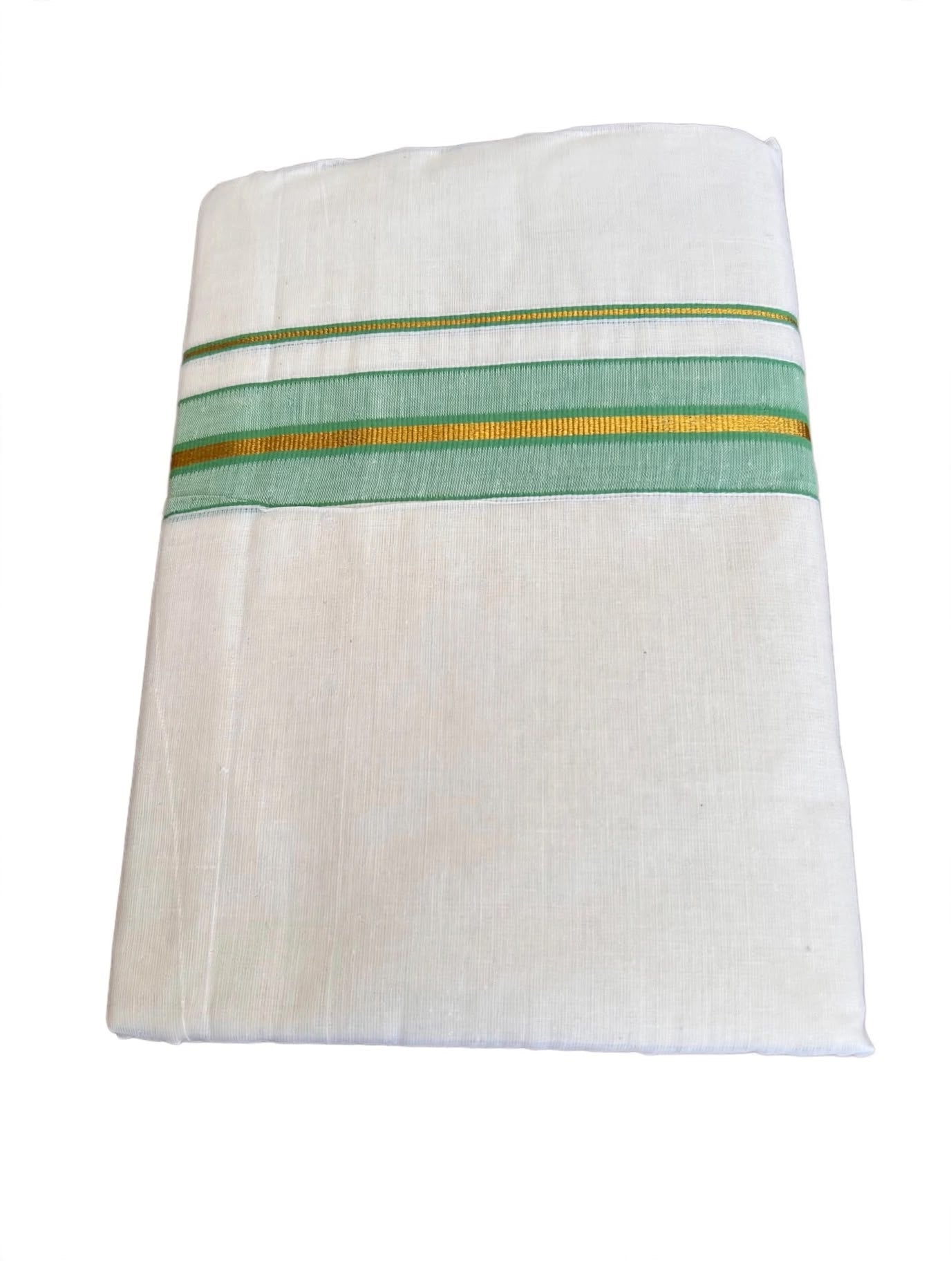 Color Strip Dhoti with Kasavu Stripe