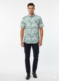 Figleaves Urban Explorer Printed Short Sleeve Shirt