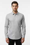 Antler Men’s Full Sleeve Shirt – Grey Premium Casual Shirt