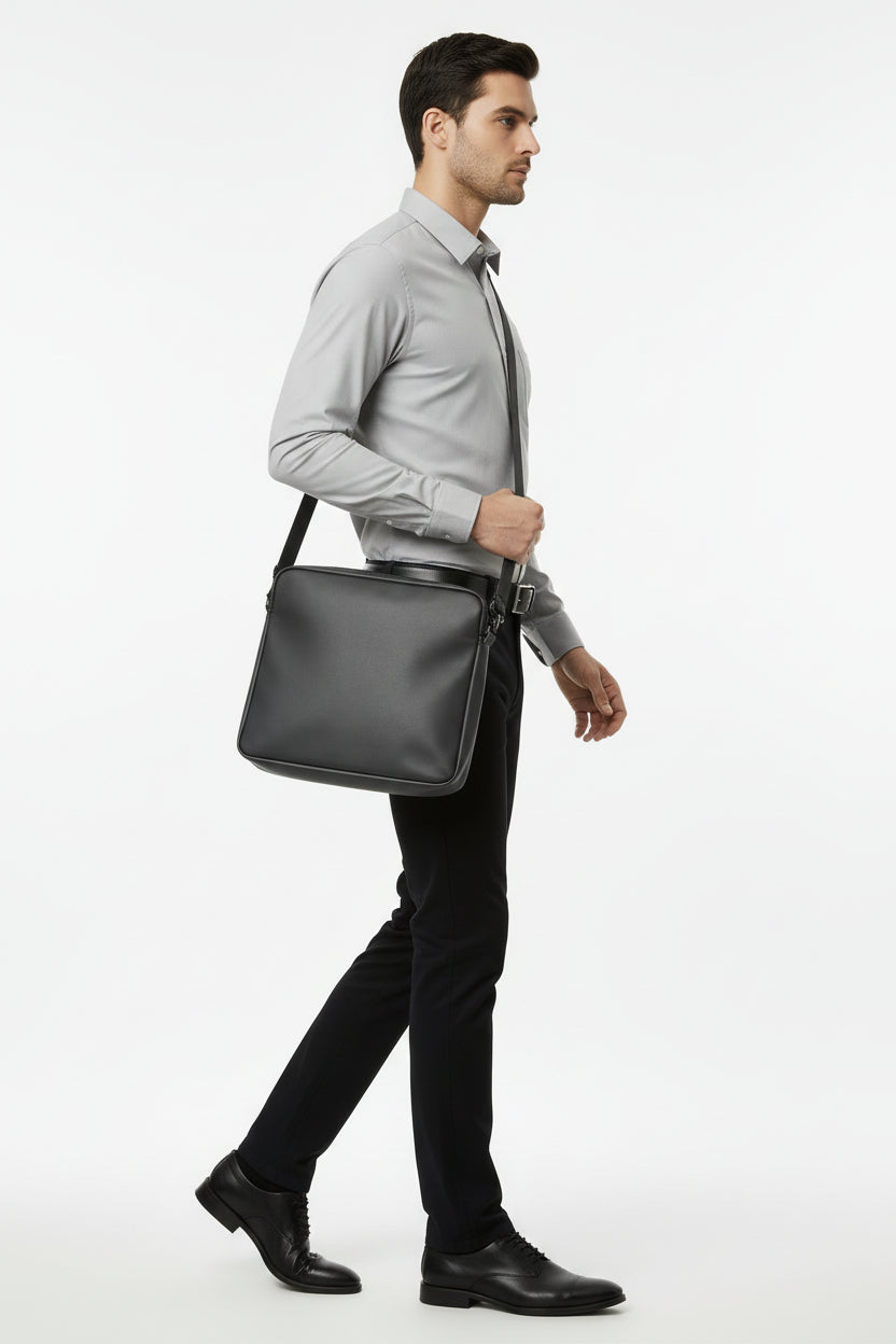 Antler Men’s Full Sleeve Shirt – Grey Premium Casual Shirt