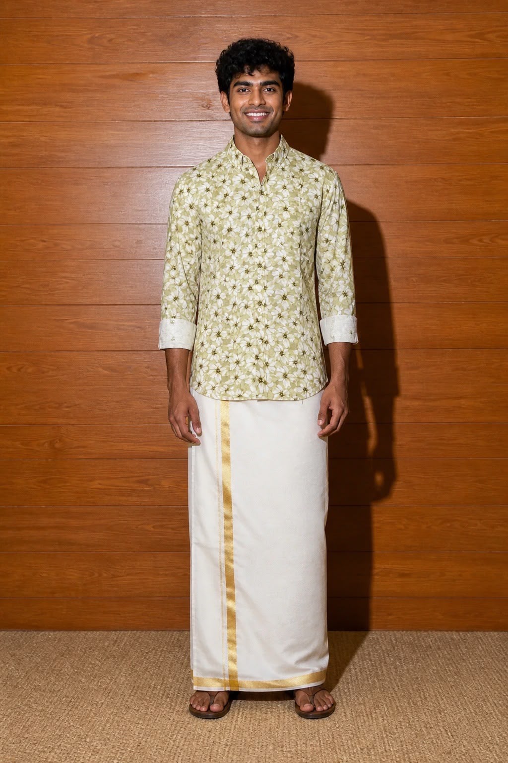 Antler Meadow Bloom Floral Shirt