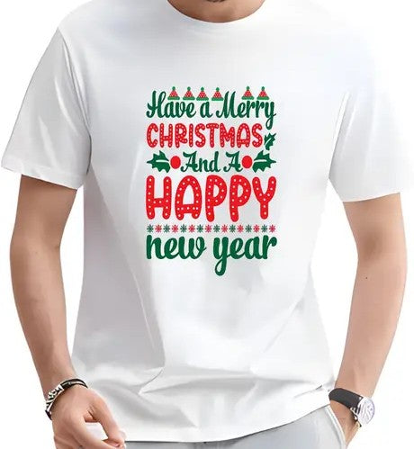 Merry & Bright Christmas Tee