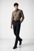 Antler Oxford Taupe Button-Down Shirt