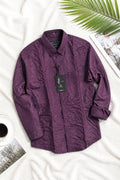 Royal Plum Premium Formal Shirt