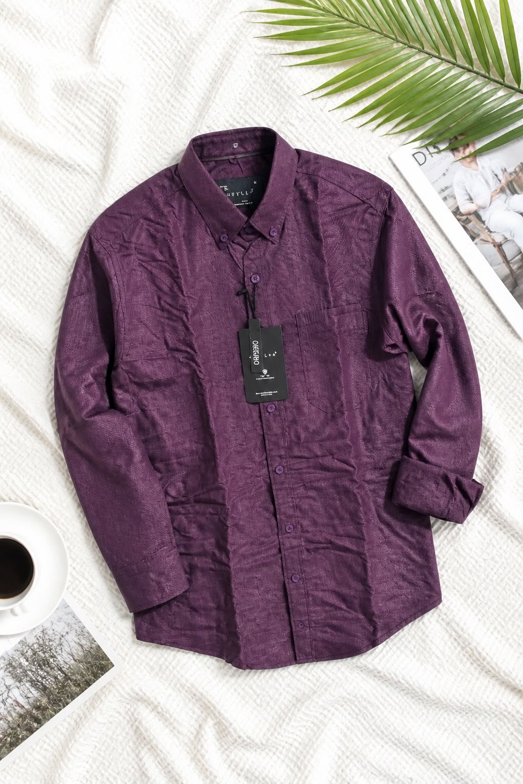 Royal Plum Premium Formal Shirt