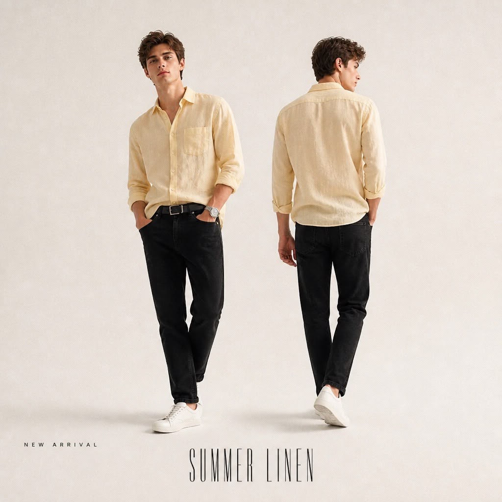 Antler Sunstone Linen Blend Shirt