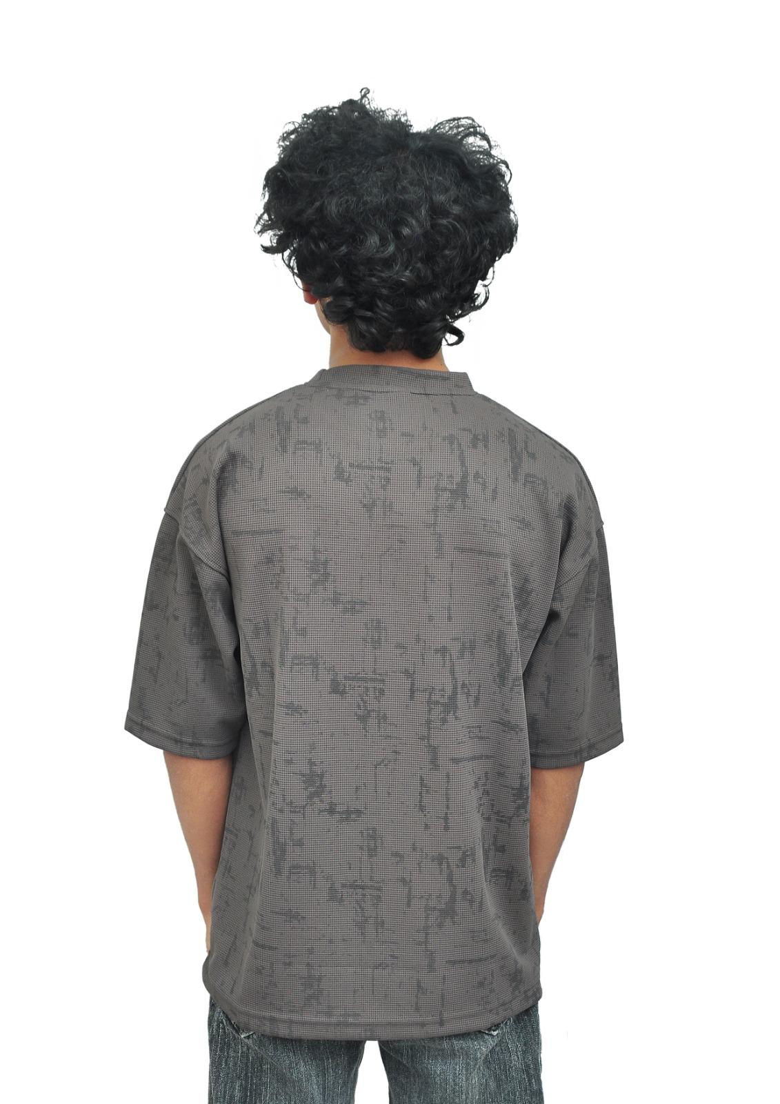Texture Premium Tee - Charcoal Grey