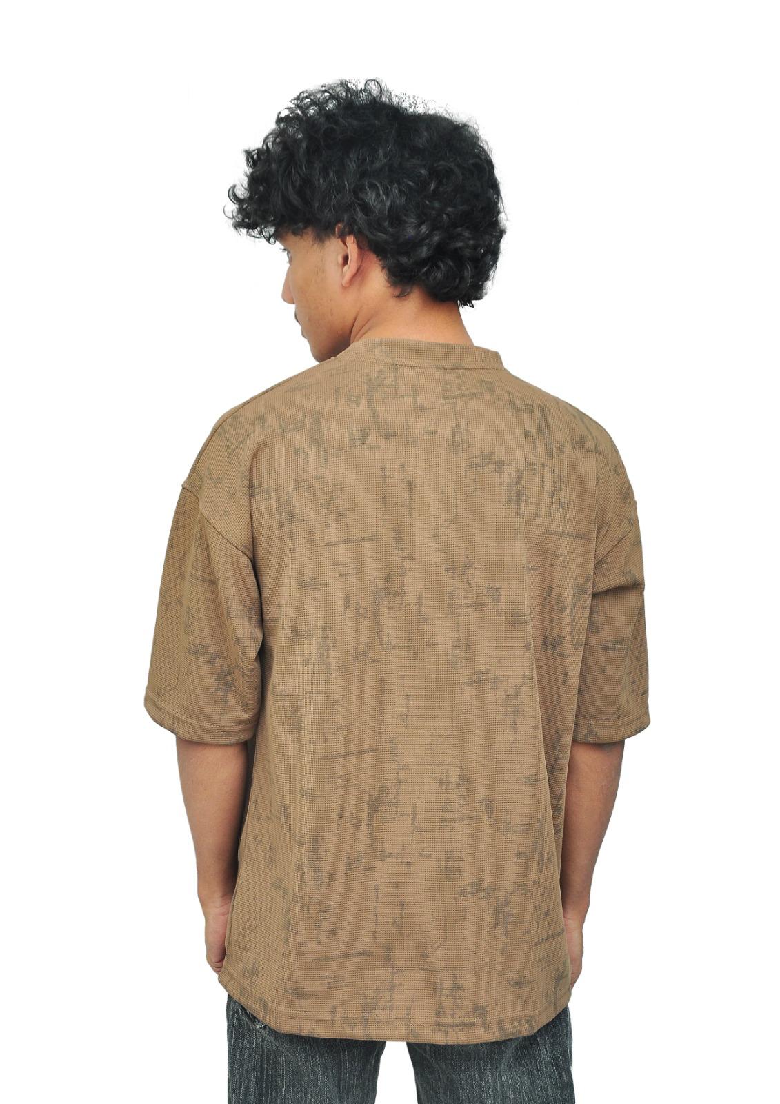 Texture Premium Tee - Sand Beige