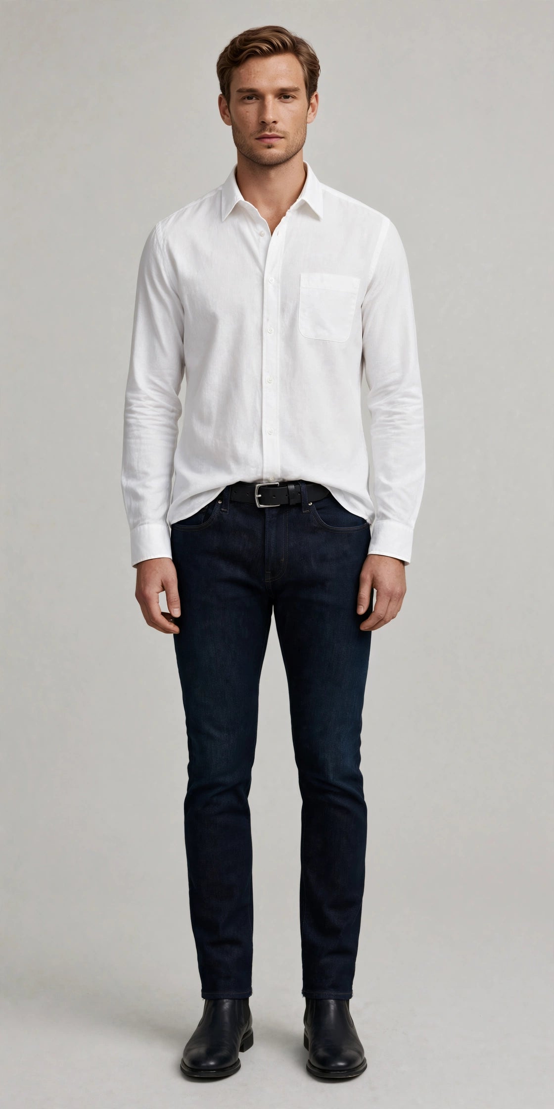 Bagoly white full-sleeve Shirt