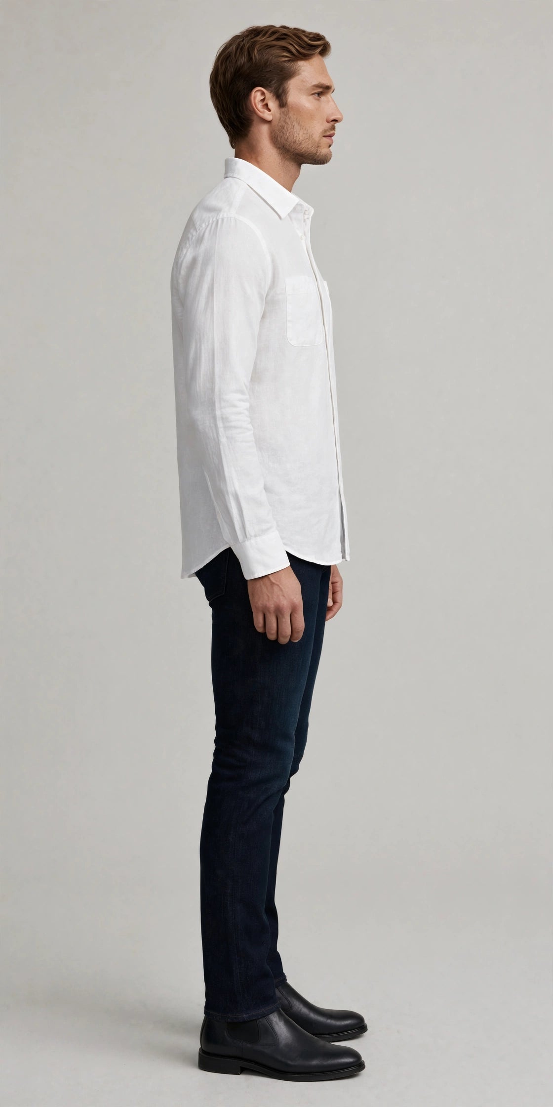 Bagoly white full-sleeve Shirt