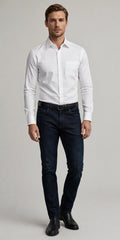 Bagoly white full-sleeve Shirt