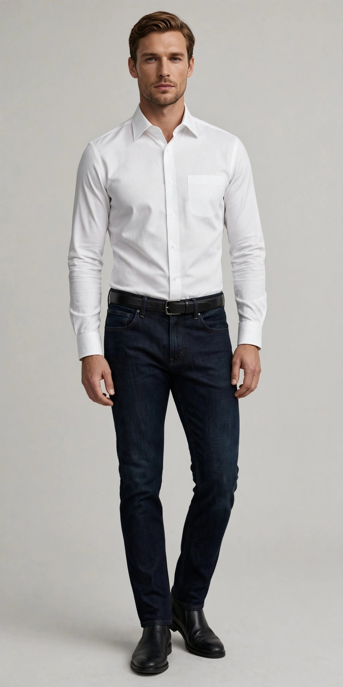 Bagoly white full-sleeve Shirt