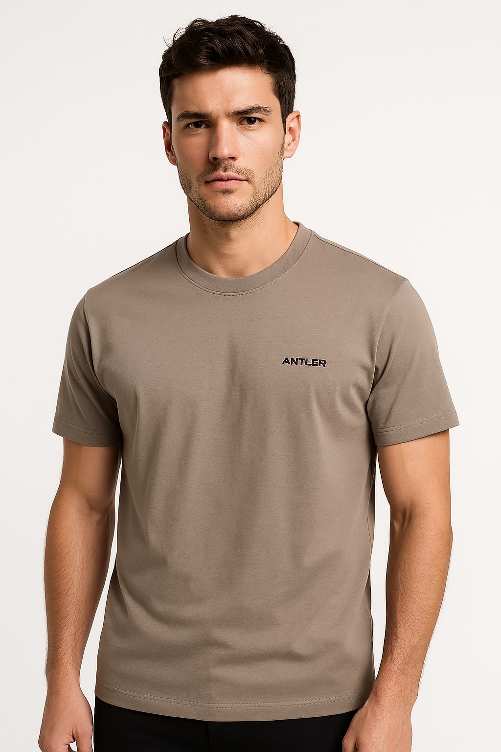 Antler Essential Cotton Tee - Half Sleeve