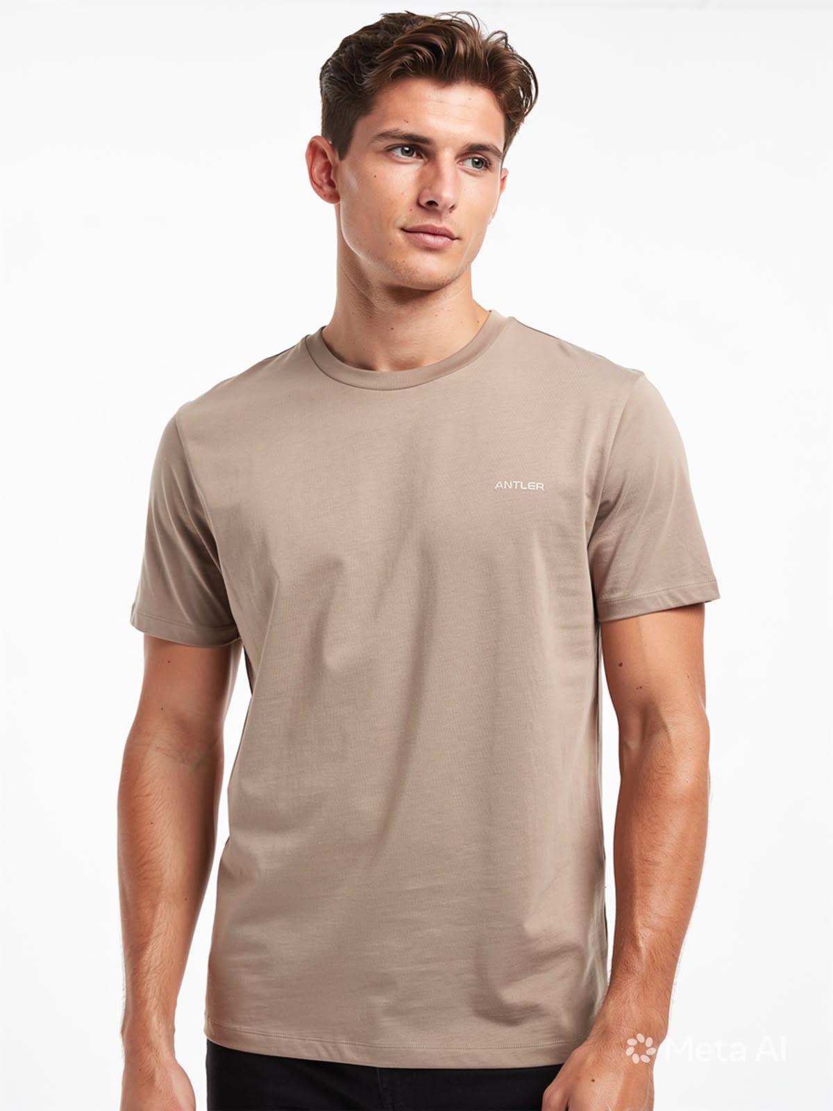 Antler Essential Cotton Tee - Half Sleeve