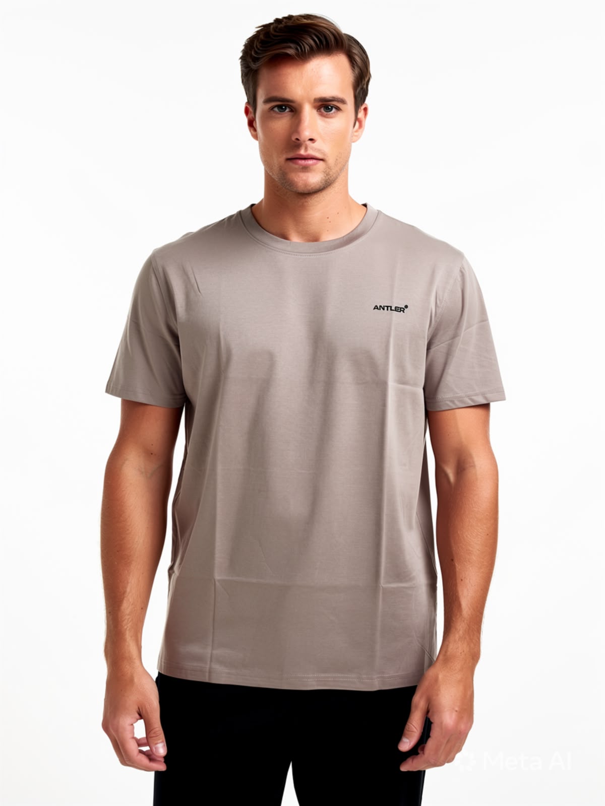 Antler Essential Cotton Tee - Half Sleeve
