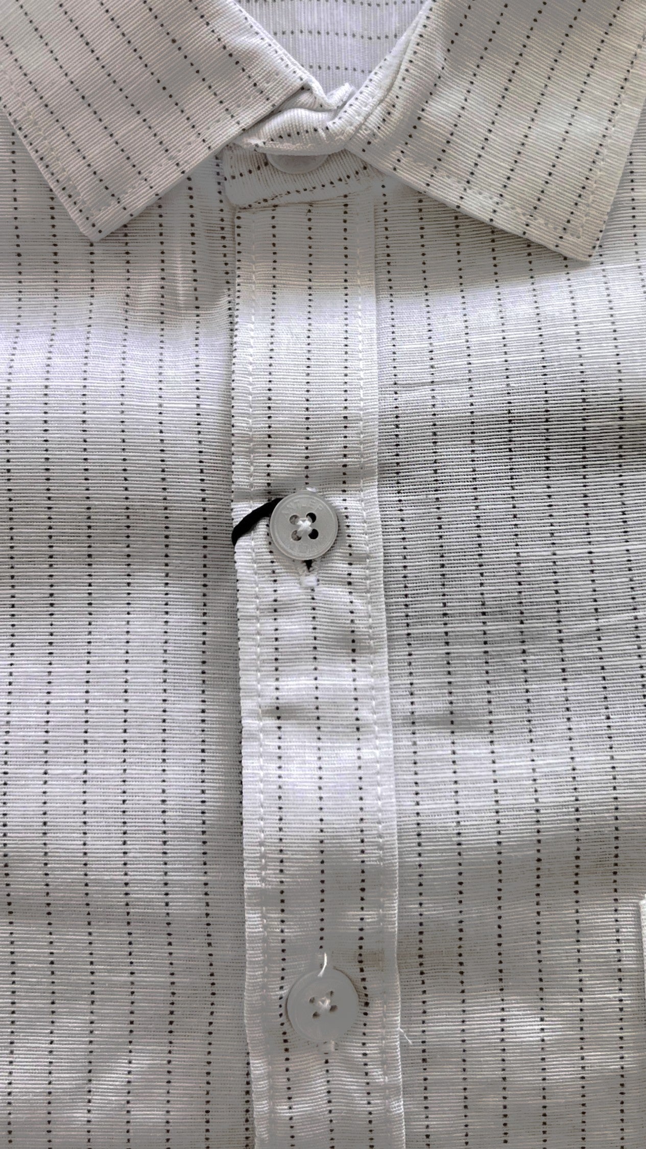 Antler Men’s Full Sleeve Shirt – Black Striped White Shirt