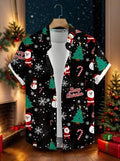 Festive Cheer Christmas Shirt - Black